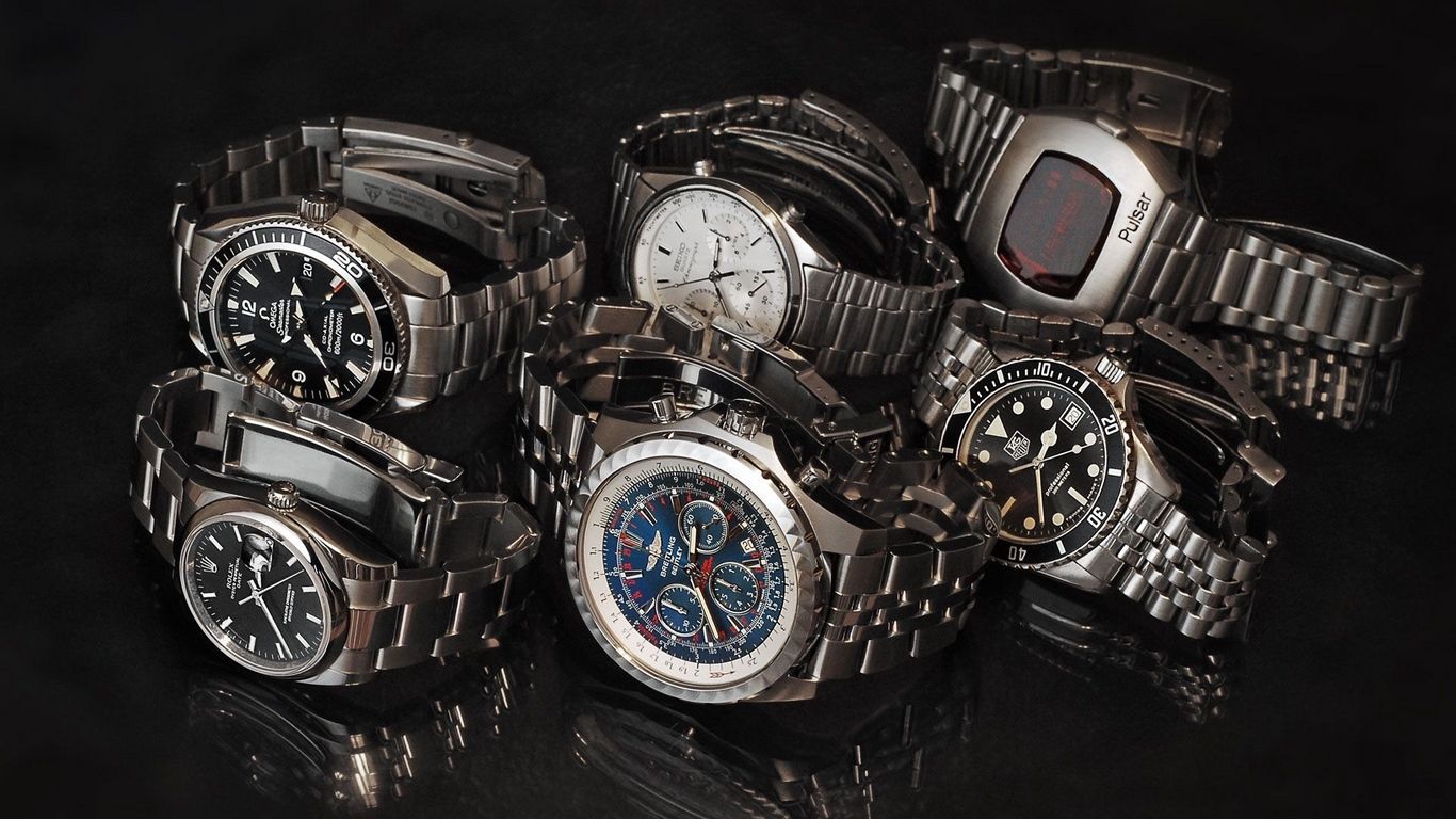 Collezione orologi Rolex acciaio, 1366x768 720p, PC