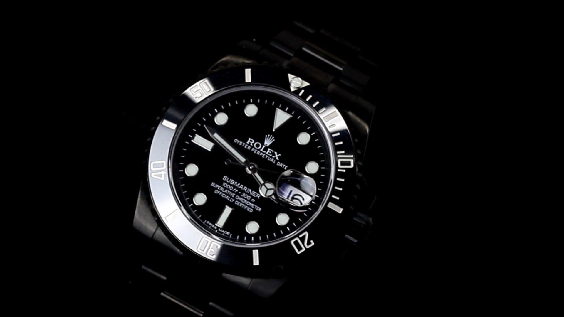 Orologio Rolex Submariner nero, 1920x1080 1080p, Desktop