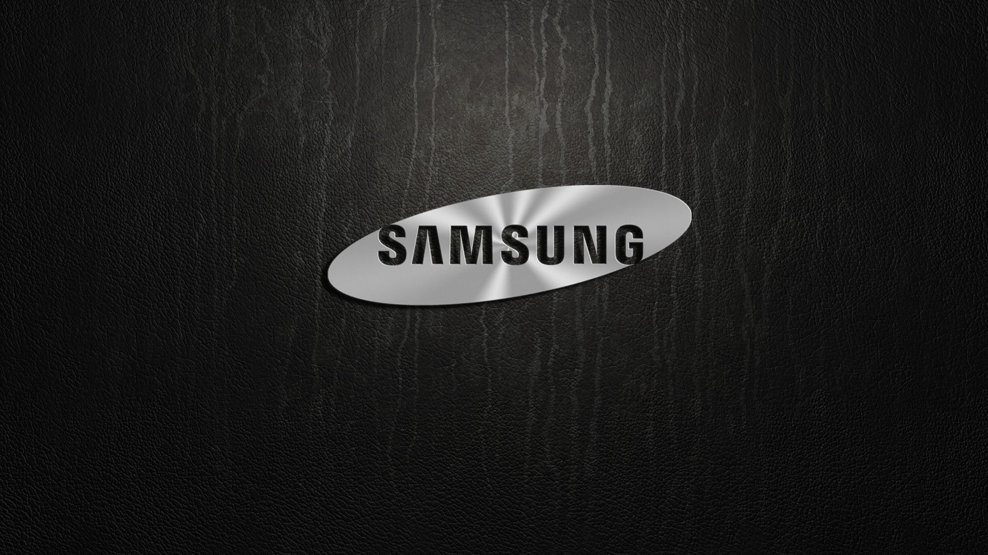 Logo Samsung sfondo grigio scuro, 1920x1080 Full HD 1080p, Laptop