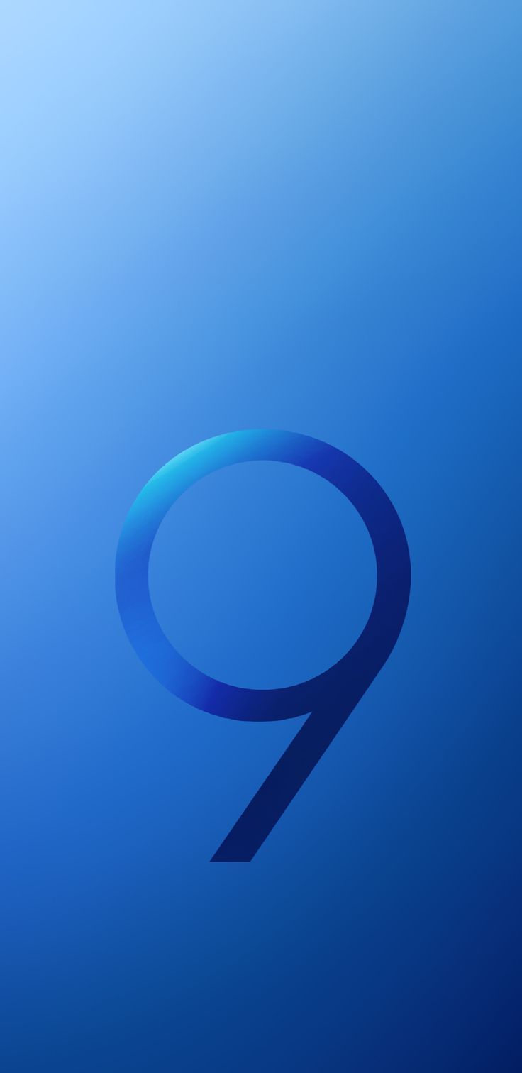 Logo Samsung Galaxy S9 blu, 736x1512 Full HD Verticale, Galaxy S