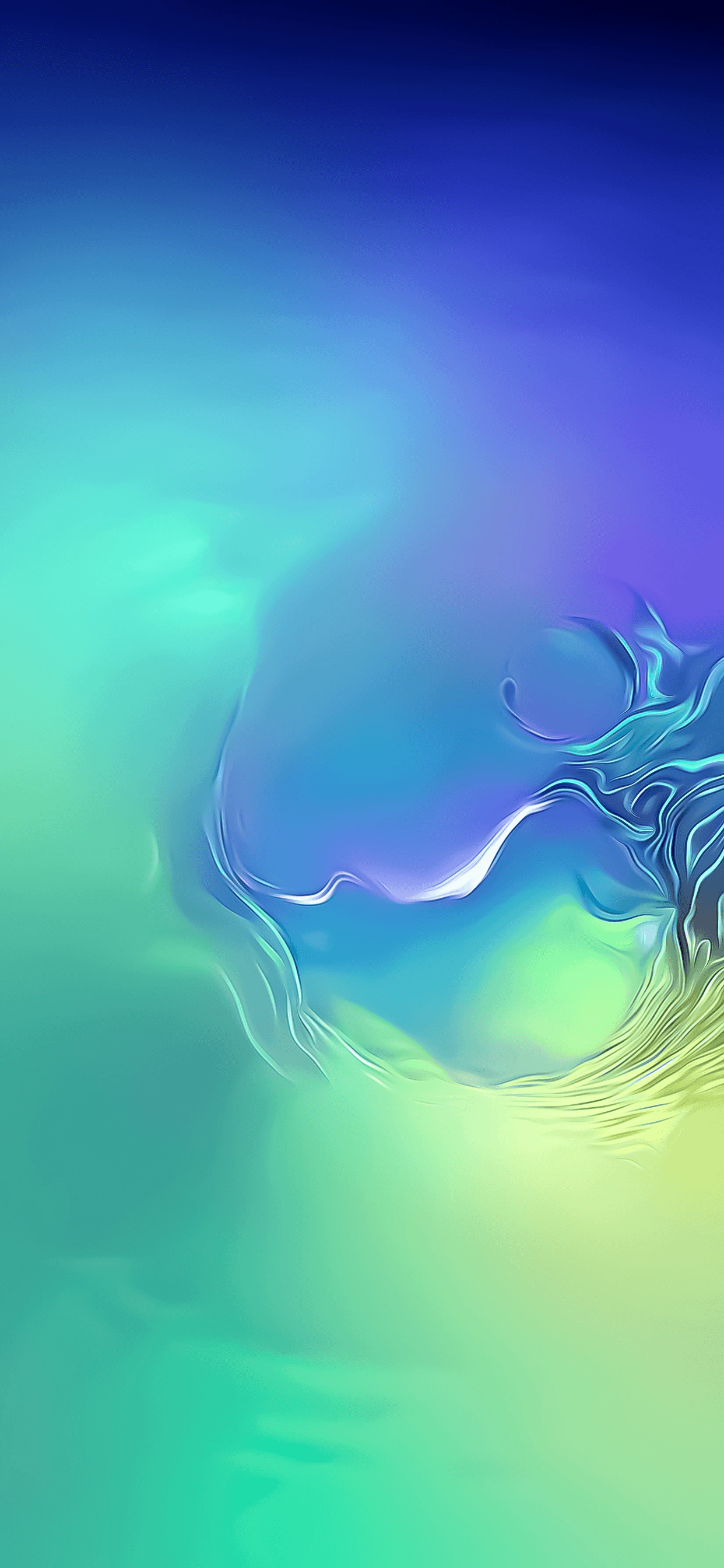 Collina blu con stelle, 2960x2960 2K, Desktop