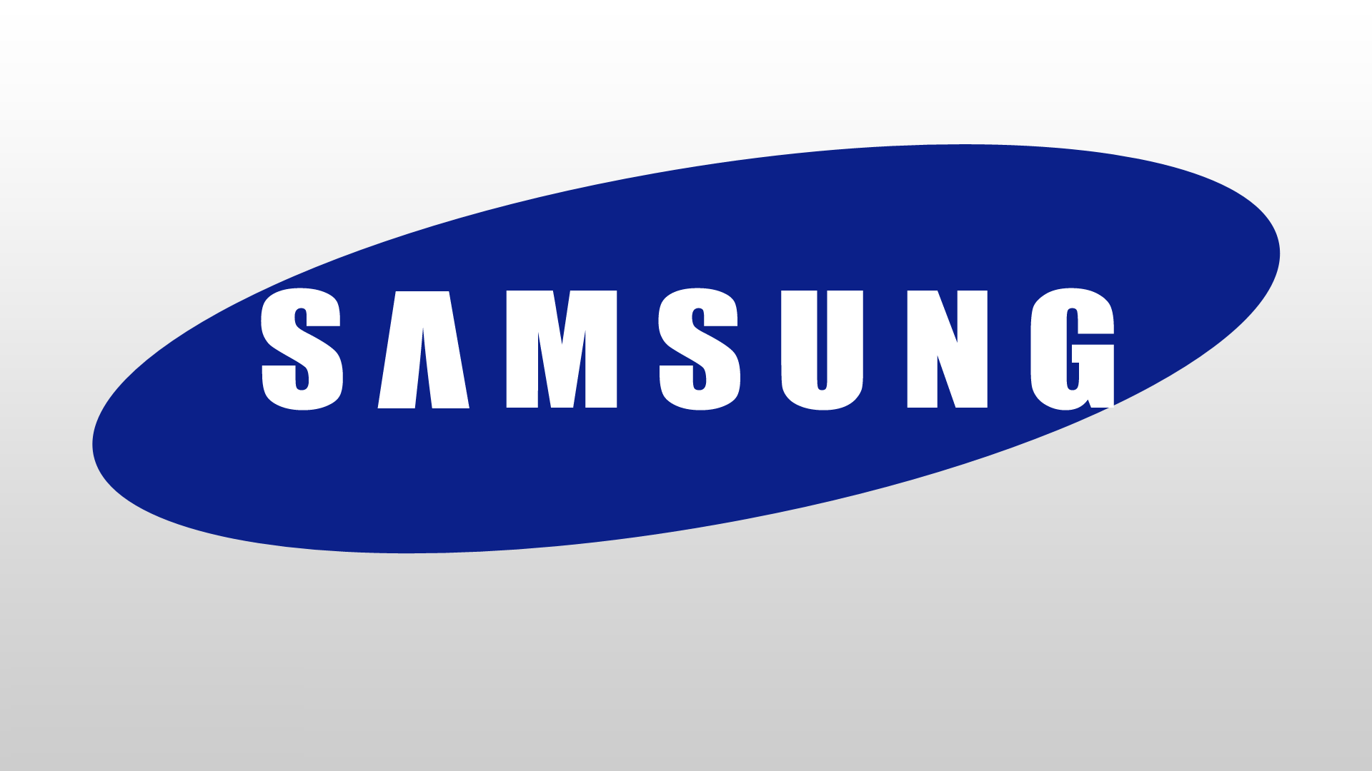 Logo Samsung sfondo blu astratto, 1920x1200 Full HD+, Desktop