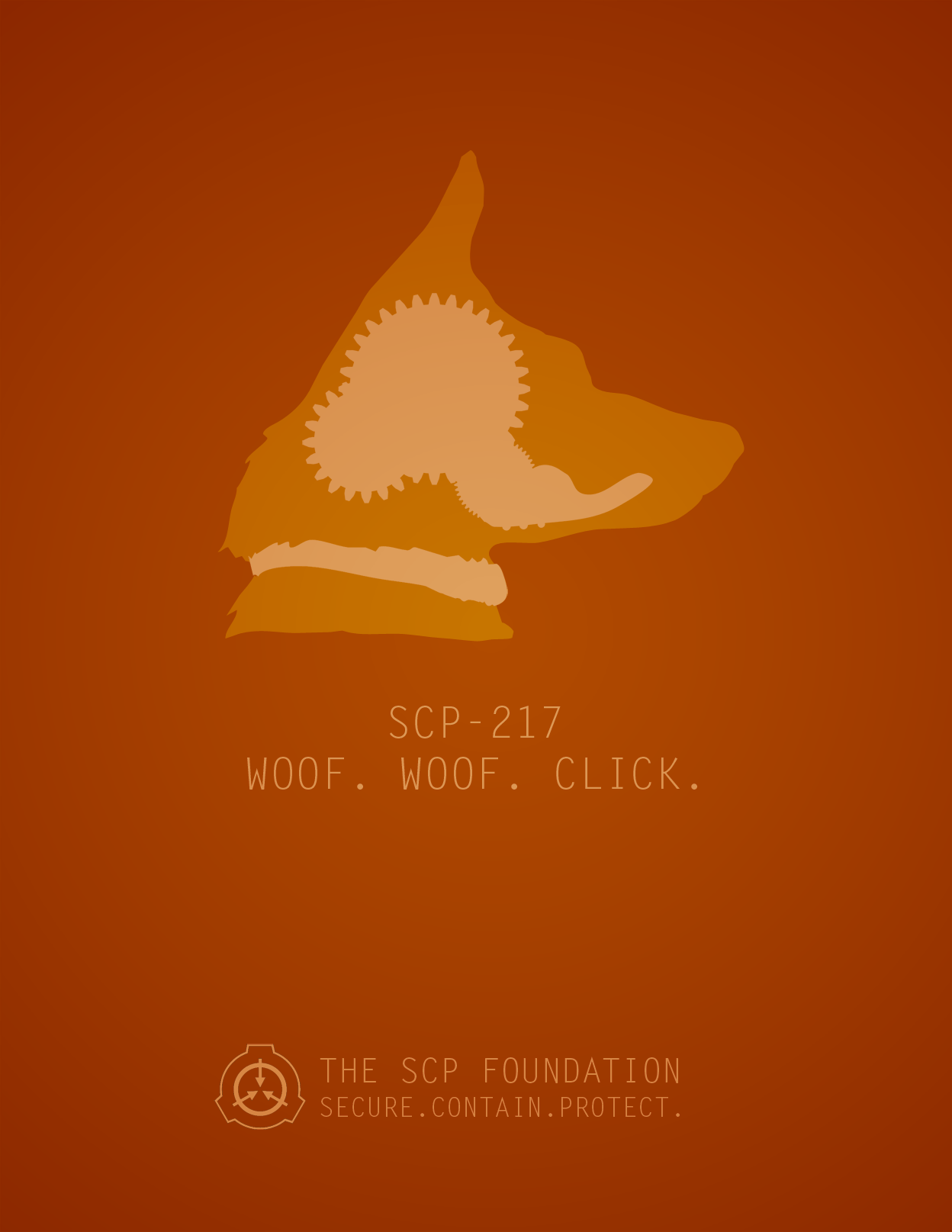Poster SCP-217 cane meccanico, 1248x1615 Verticale, POCO