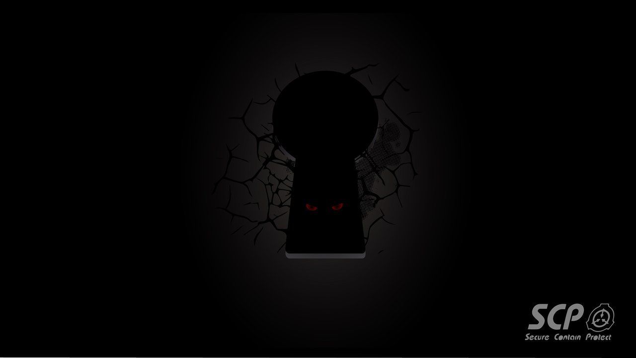 Logo SCP Foundation buco chiave, 1280x720 720p, Laptop