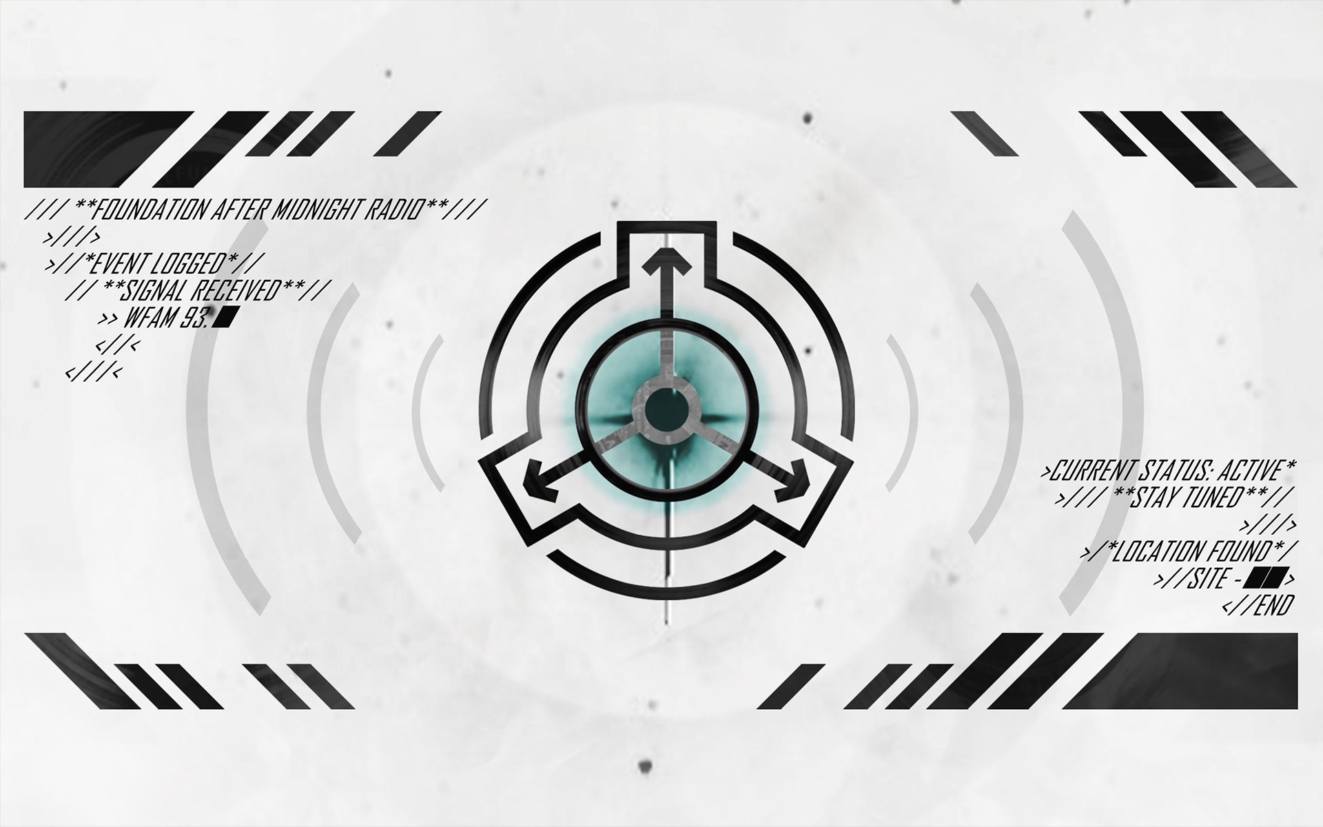 Logo SCP Foundation minimalista, 1920x1200 WUXGA, Desktop