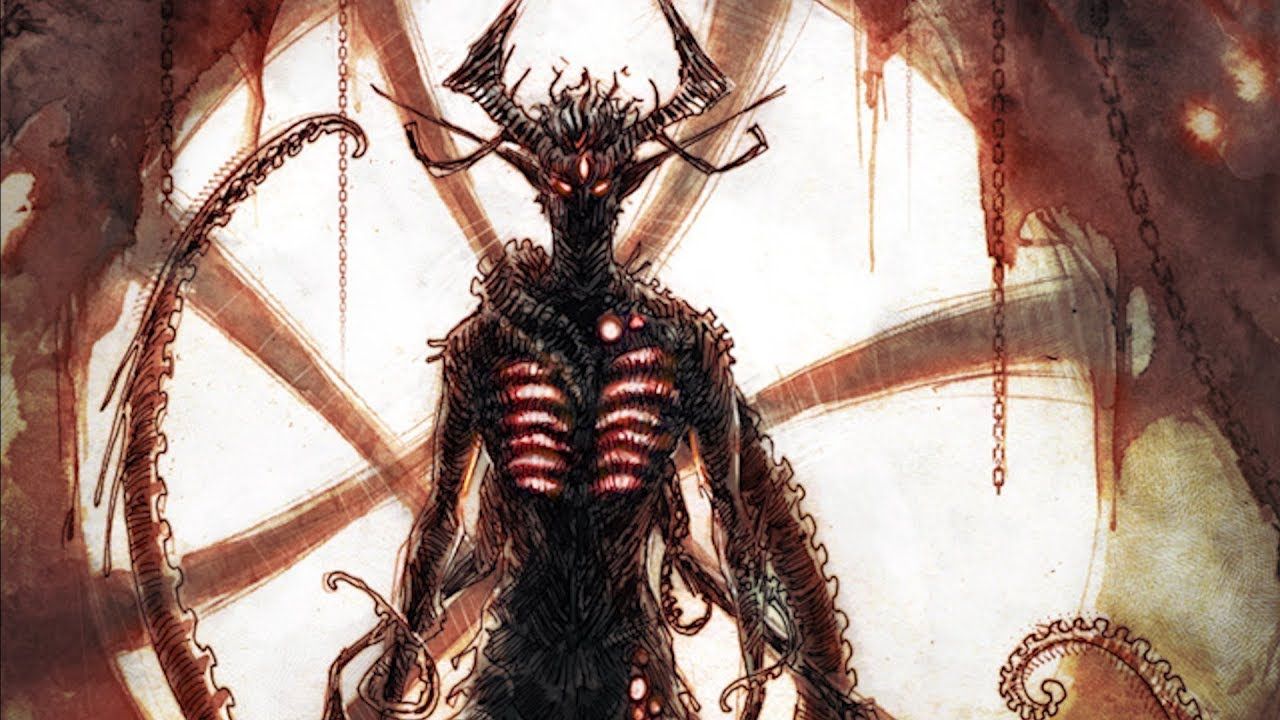 Creatura demoniaca cornuta SCP, 1280x720 720p, iMac