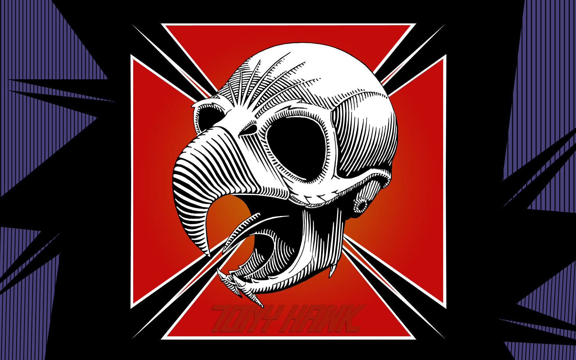 Logo Spitfire teschio infuocato, 2560x1920 2K+, Desktop