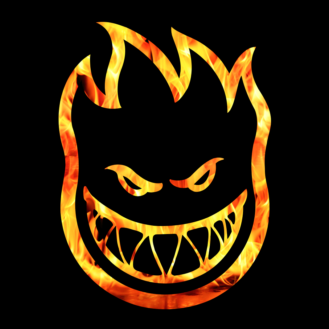 Logo Spitfire mostro rosso, 768x1024 Full HD Verticale, iPhone