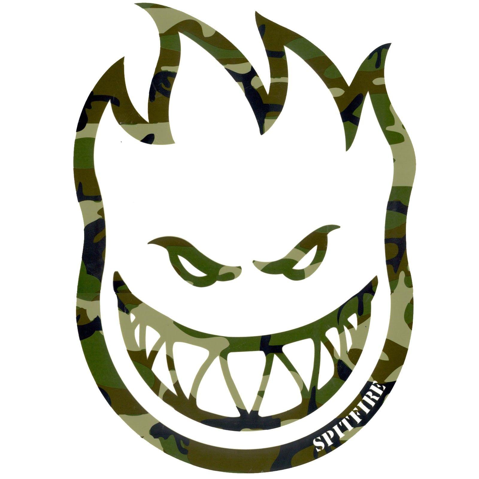 Logo Spitfire fiamma teschio, 1067x1067 HD, Desktop