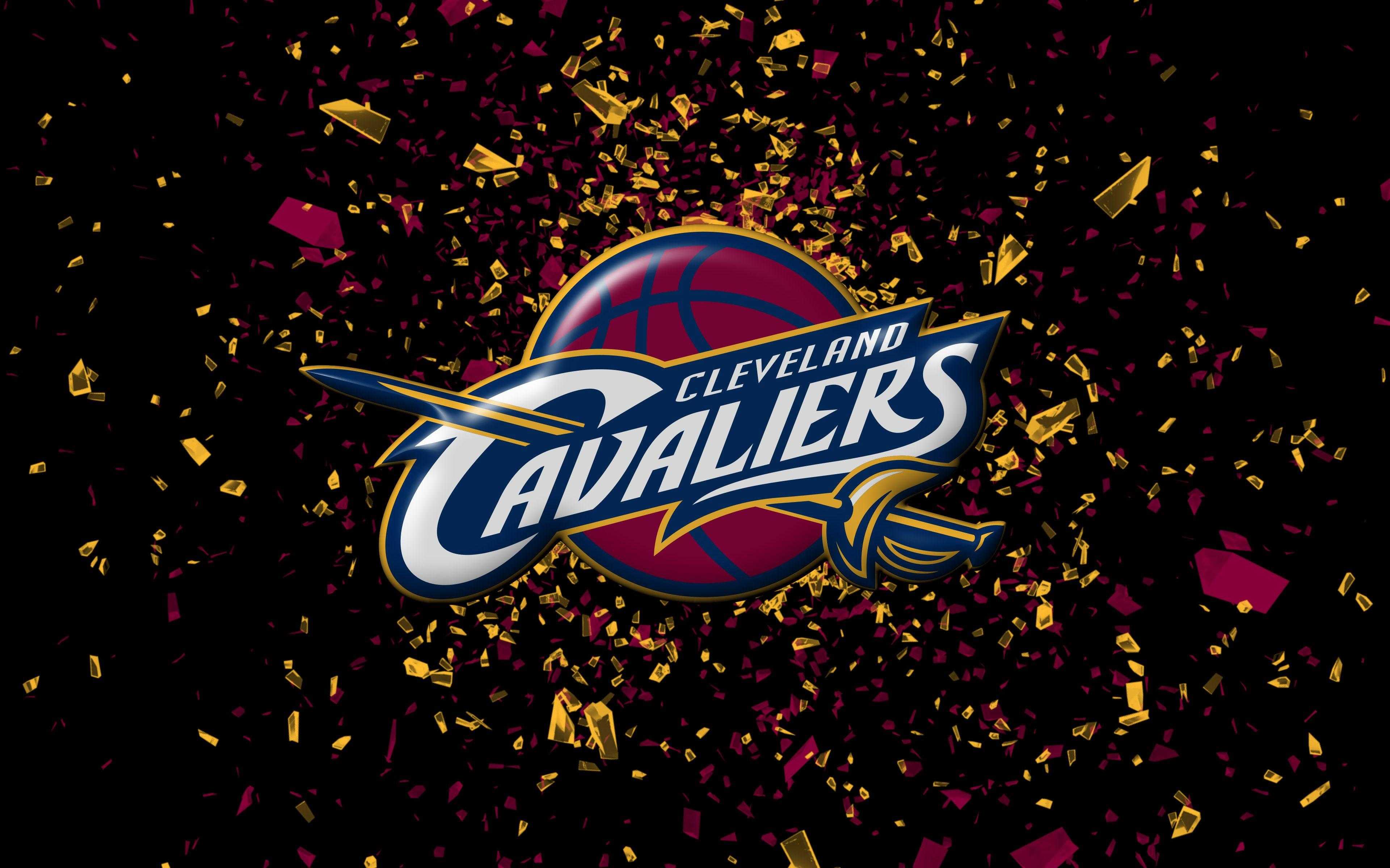 Logo Cleveland Cavaliers NBA, 3840x2400 4K Ultra HD, Monitor 4K