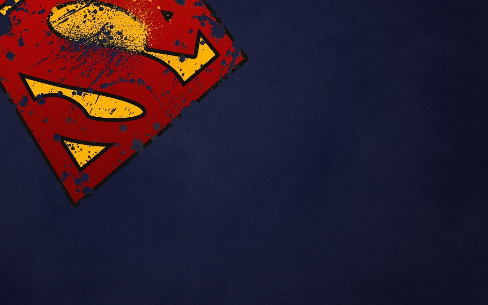 Logo Superman rosso su blu, 1920x1200 Full HD+, Monitor Gaming