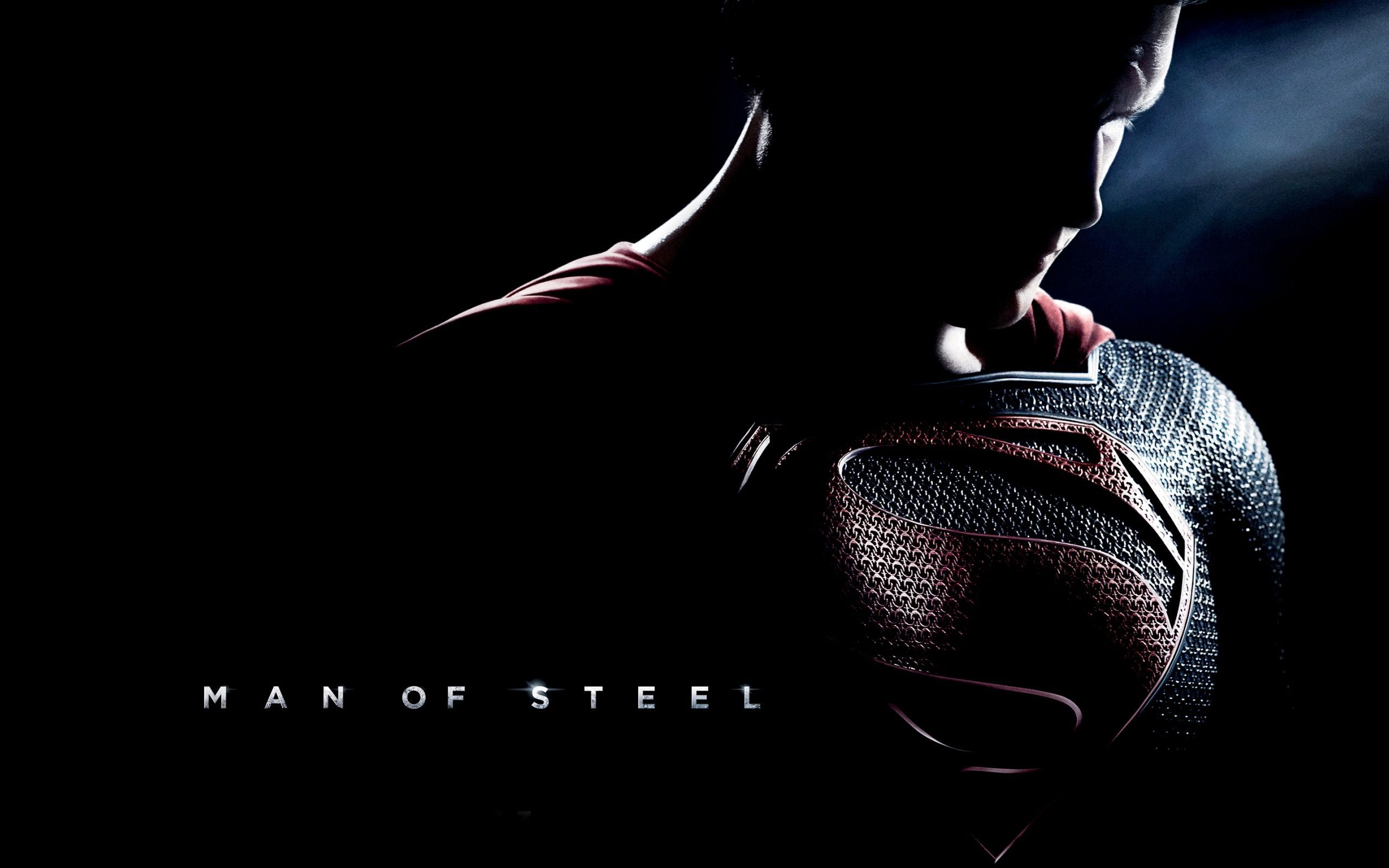 Logo Superman Man of Steel, 2560x1600 2K, PC