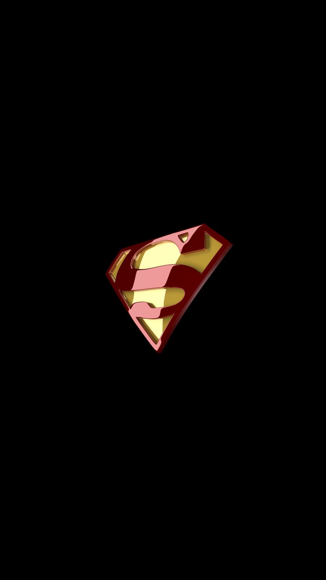 Logo Superman metallico blu, 1920x1080 1080p, PC