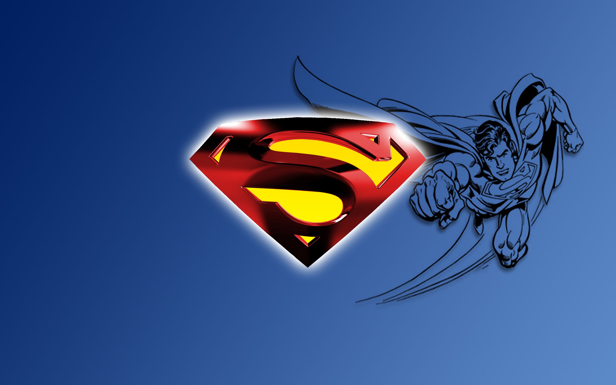 Logo Superman nero su texture, 1680x1050 HD Ready, PC Desktop
