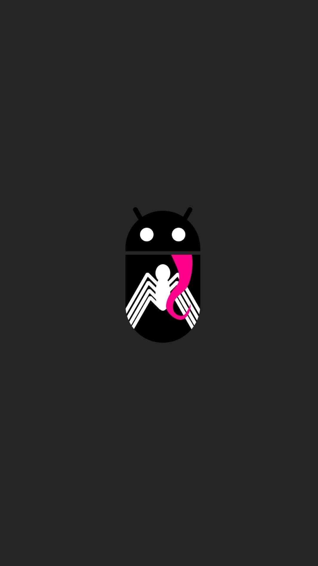 Logo Venom stile Android, 1080x1920 Full HD Verticale, iPhone
