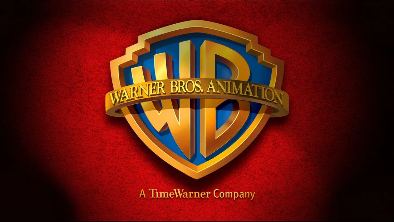 Logo Warner Bros. Animation scudo dorato, 1360x768 HD, Desktop
