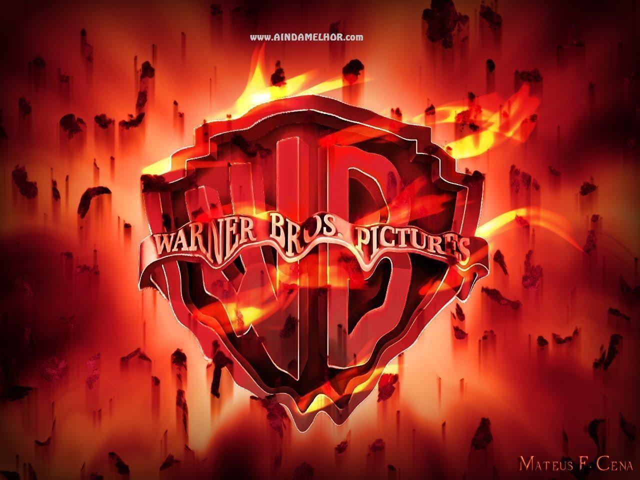 Logo Warner Bros. tra fiamme, 1280x960 HD, Desktop