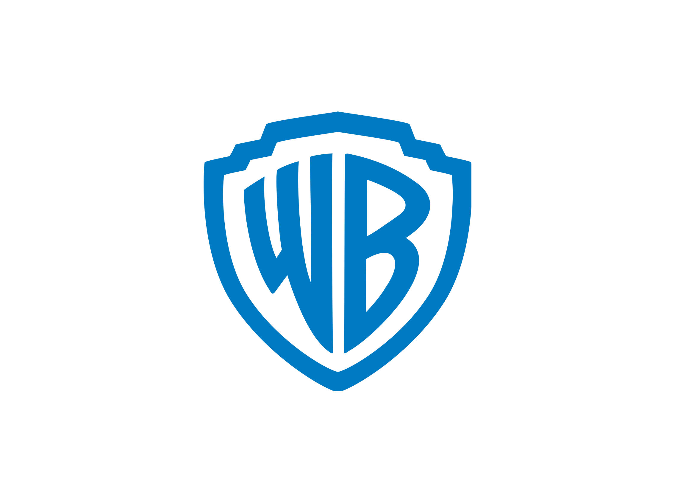 Logo Warner Bros scudo blu, 2268x1688 2K, PC