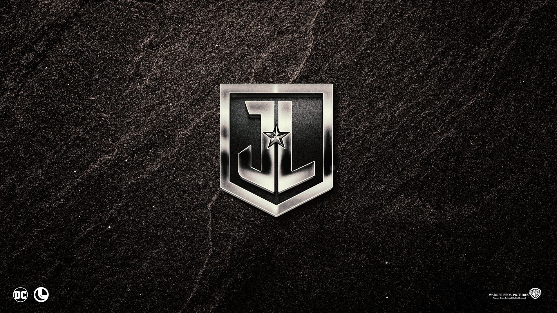 Logo Justice League metallico, 1920x1080 1080p, Desktop