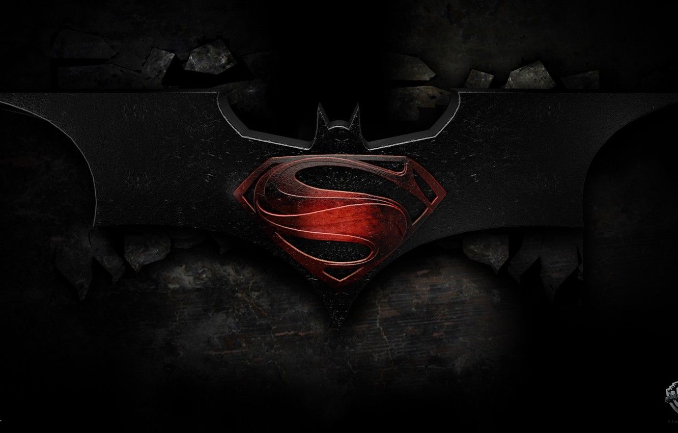 Logo Batman vs Superman, 1332x850 720p, Acer Nitro