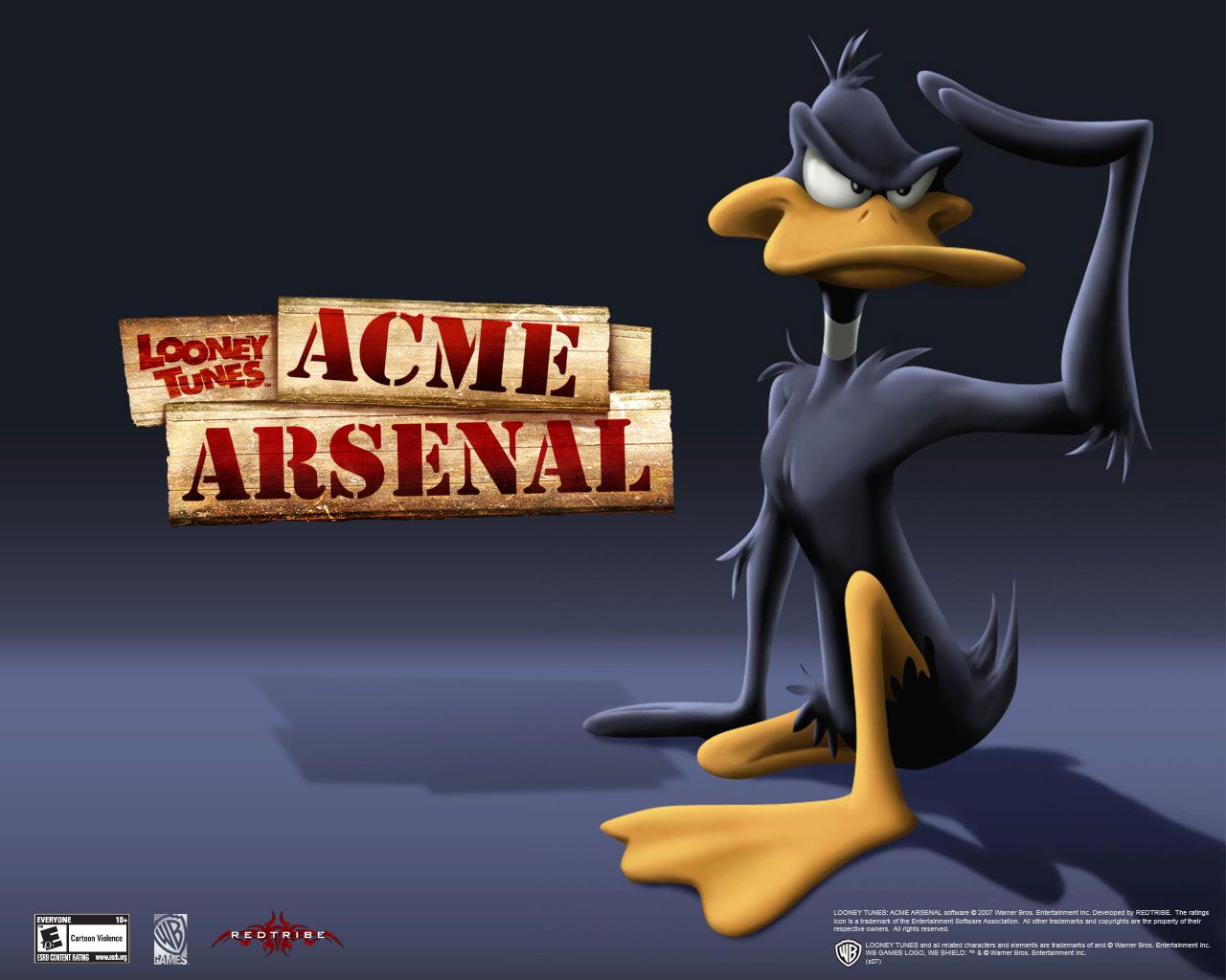 Daffy Duck Looney Tunes, Warner Bros, 1280x1024 720p, PC