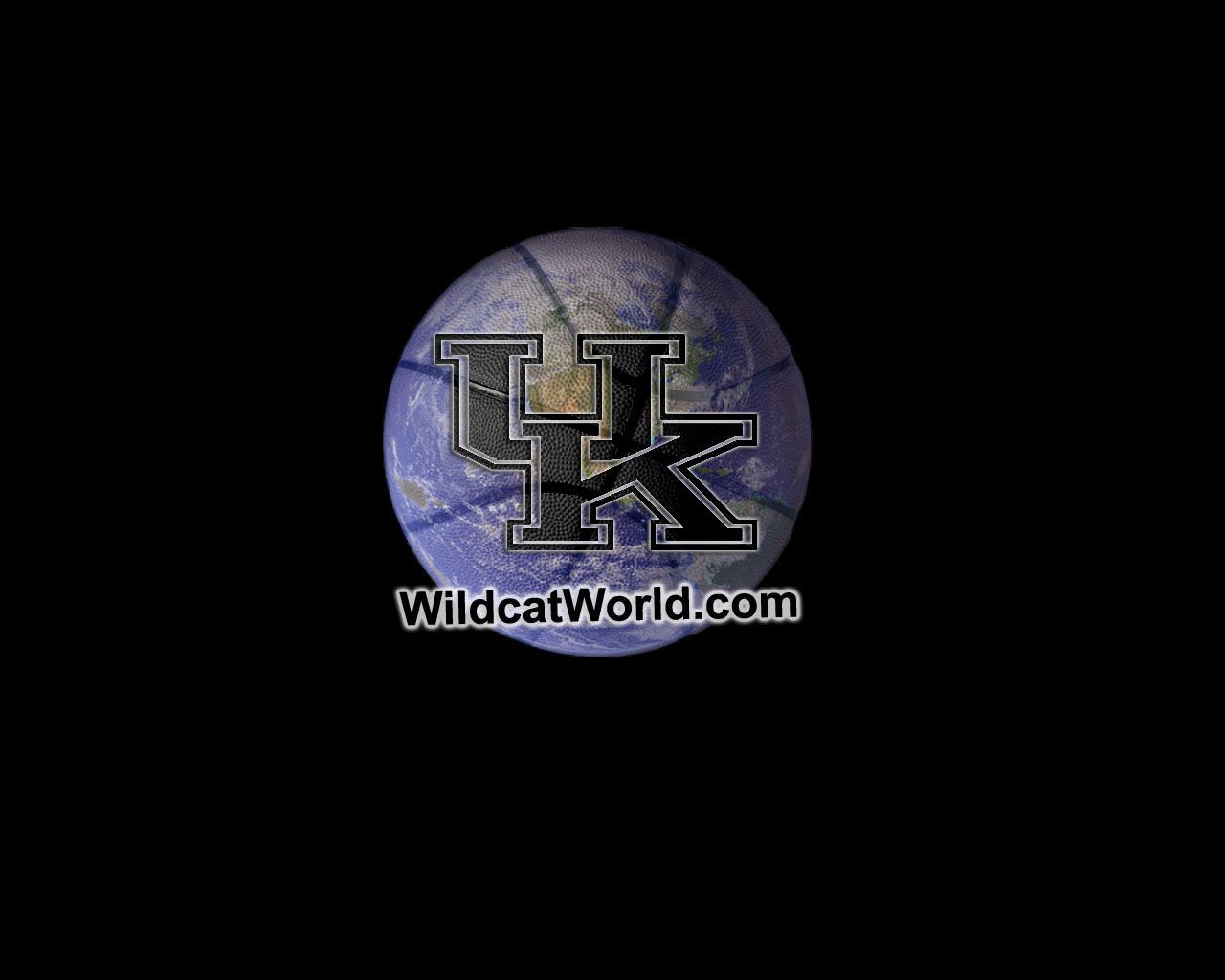 Logo Kentucky Wildcats basket, 1280x1024 720p, PC
