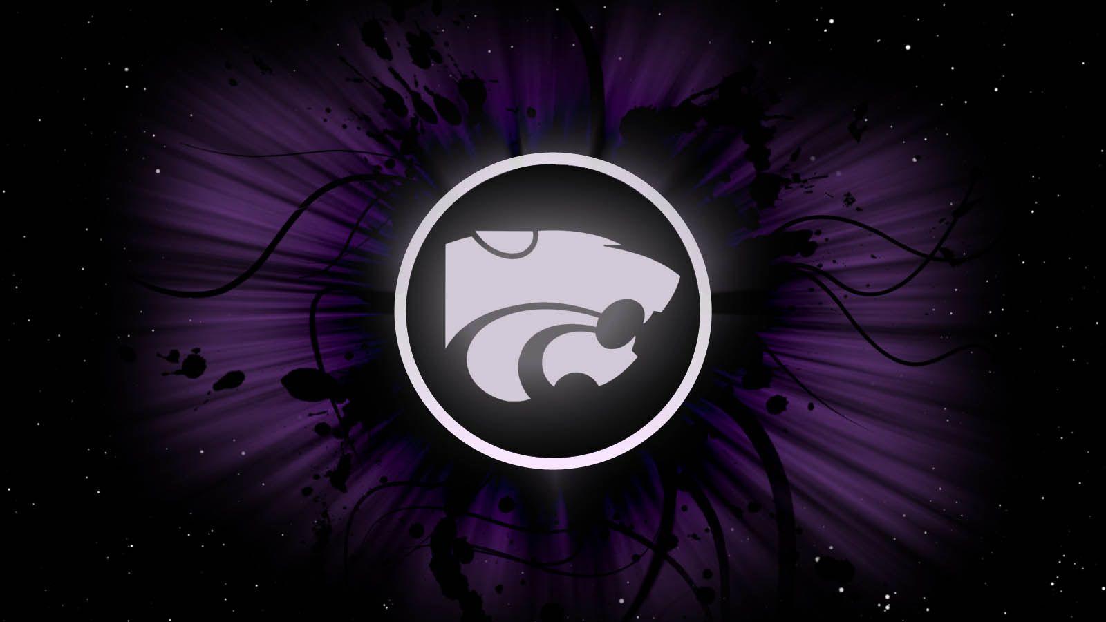 Logo Wildcats viola stellato, 1600x900 HD, Laptop