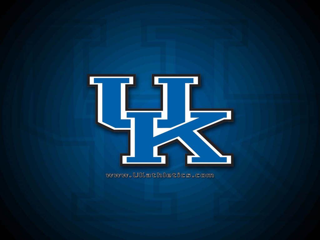 Logo Kentucky Wildcats blu, 1024x768 HD, iMac
