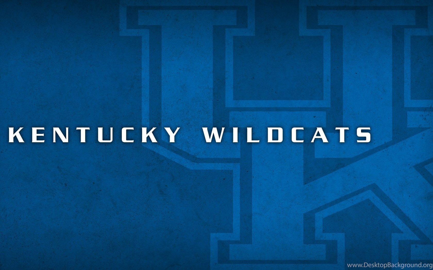 Logo Kentucky Wildcats blu, 1680x1050 HD, PC