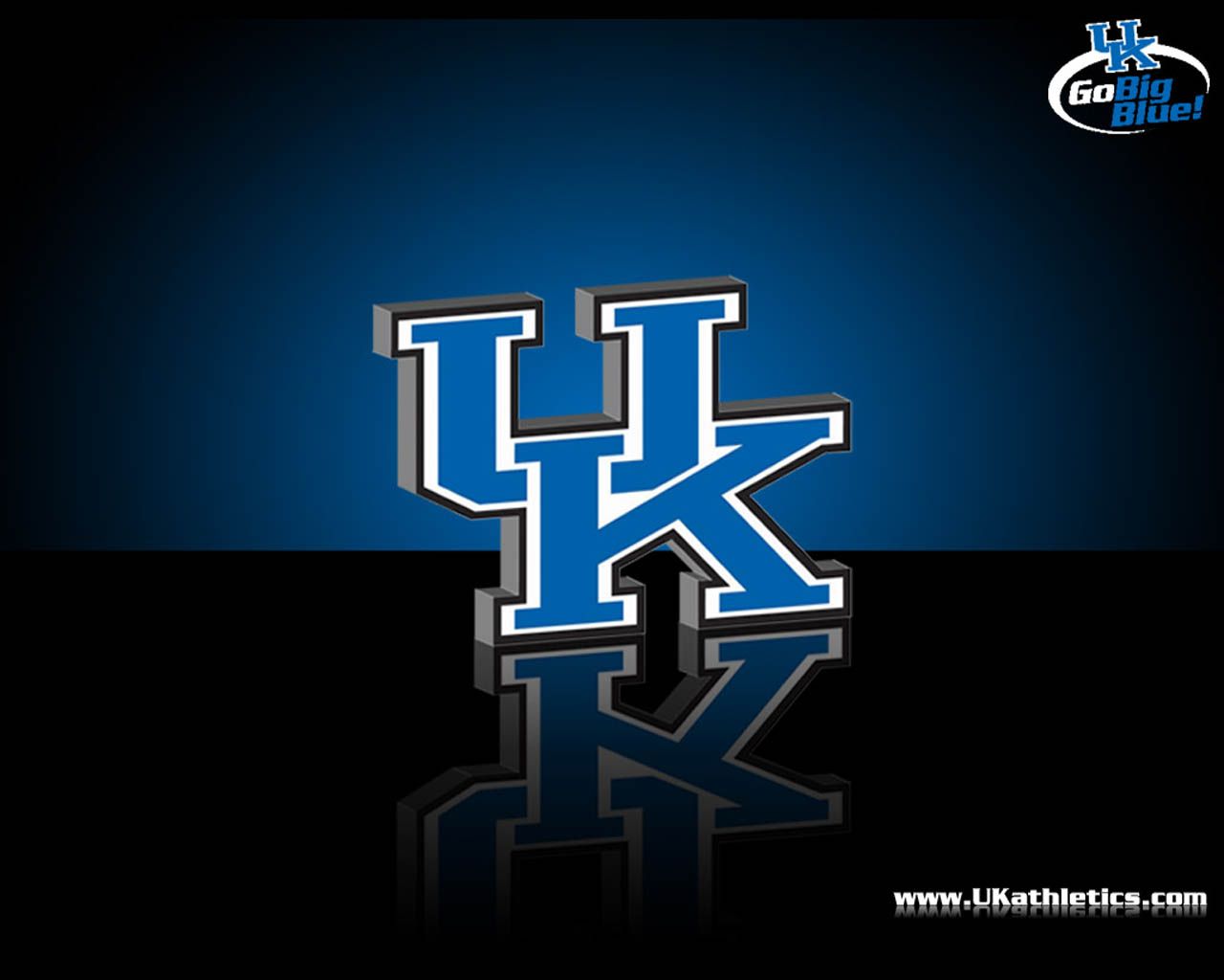 Logo UK Wildcats blu, 1280x1024 720p, Laptop