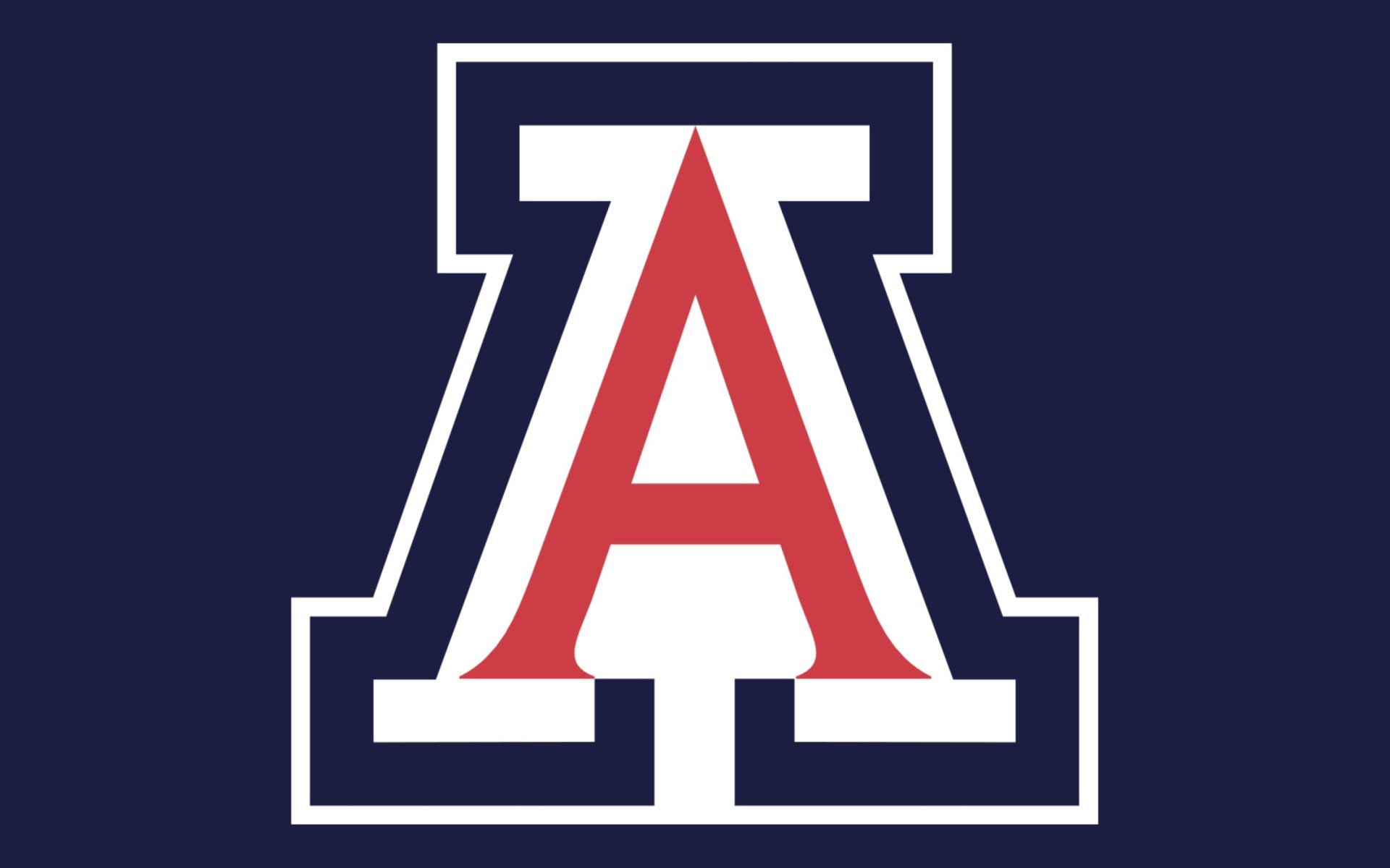 Logo Arizona Wildcats lettera A, 1920x1200 WUXGA, iMac