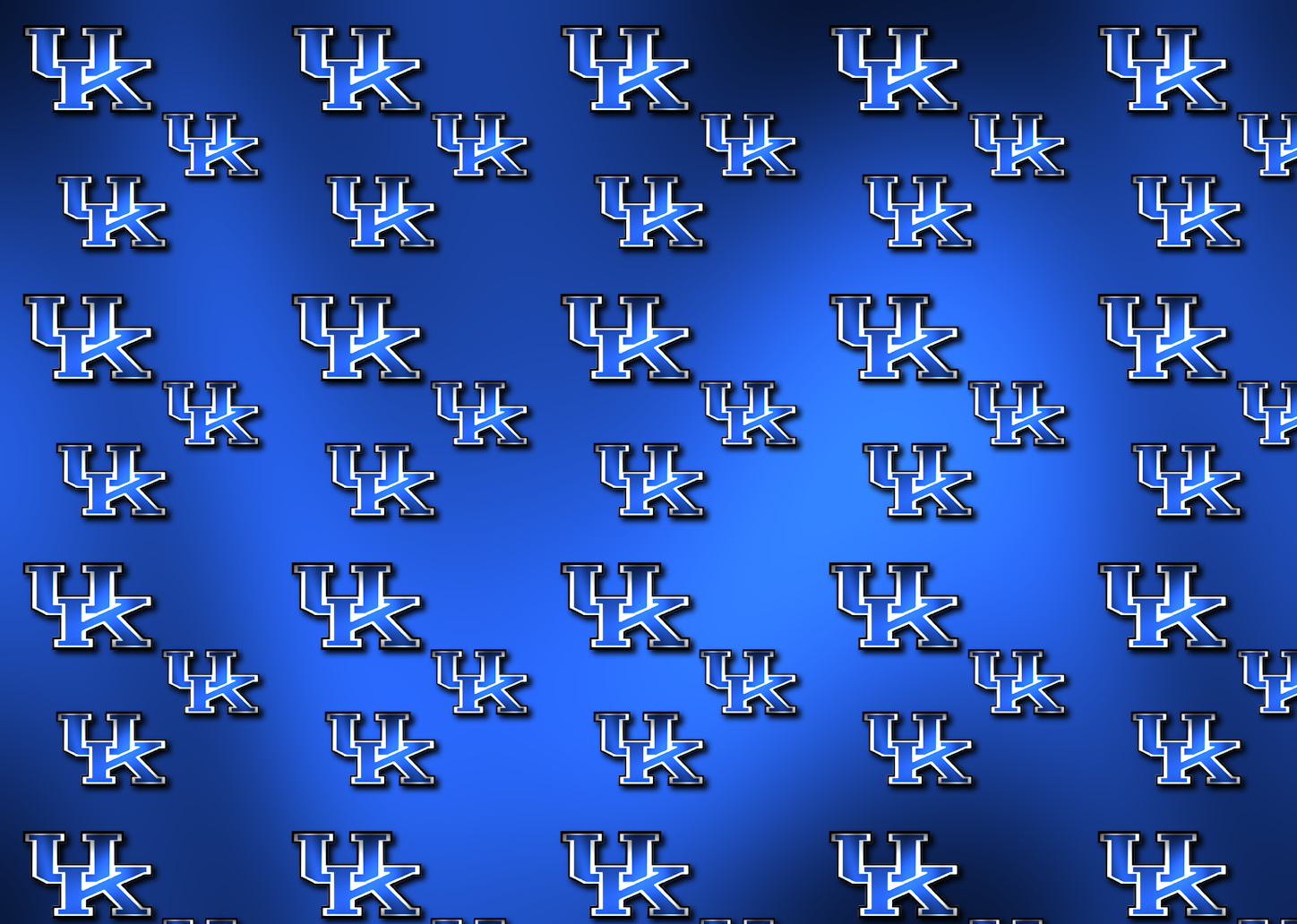 Logo UK Wildcats blu ripetuto, 1448x1032 HD, Desktop