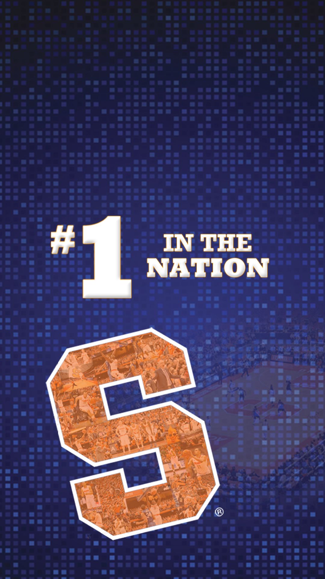Logo Syracuse Orange numero 1, 1080x1920 Full HD Verticale, Smartphone