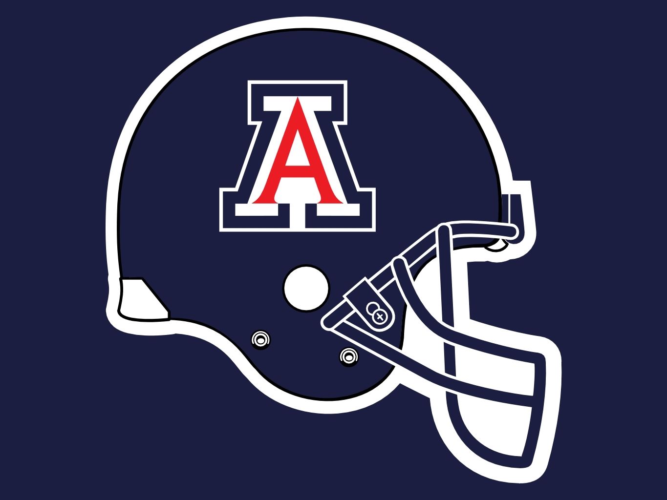 Casco football Arizona Wildcats, 1365x1024 720p, PC