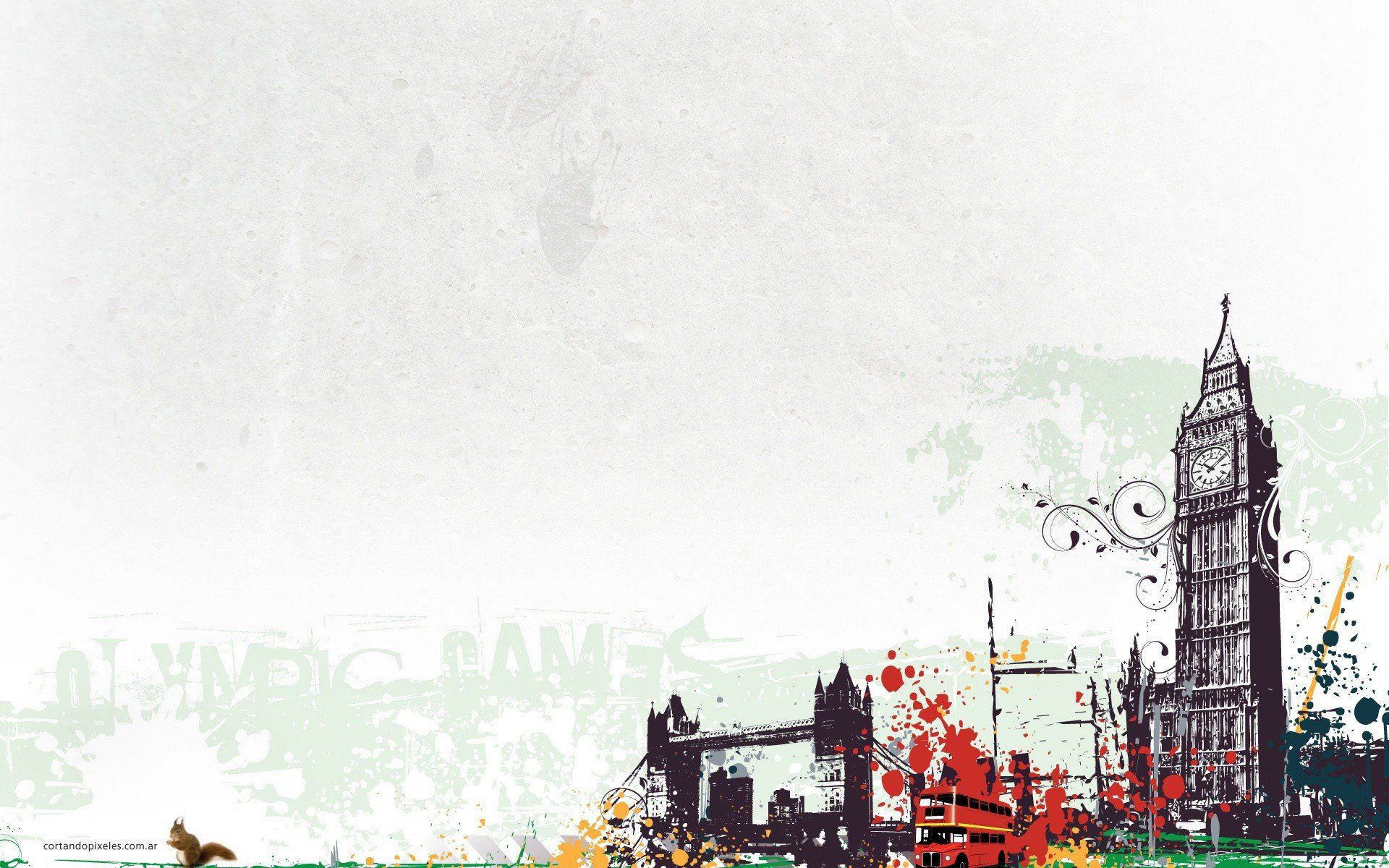 Ringhiera e Big Ben sfocato, autobus rosso, 2560x1600 2K+, Desktop