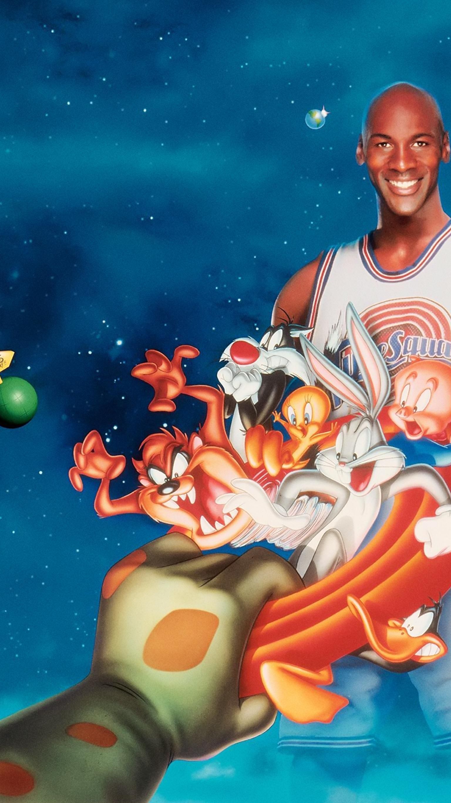 Space Jam Michael Jordan Bugs Bunny, numero 23, 1536x2732 Full HD Verticale, Smartphone