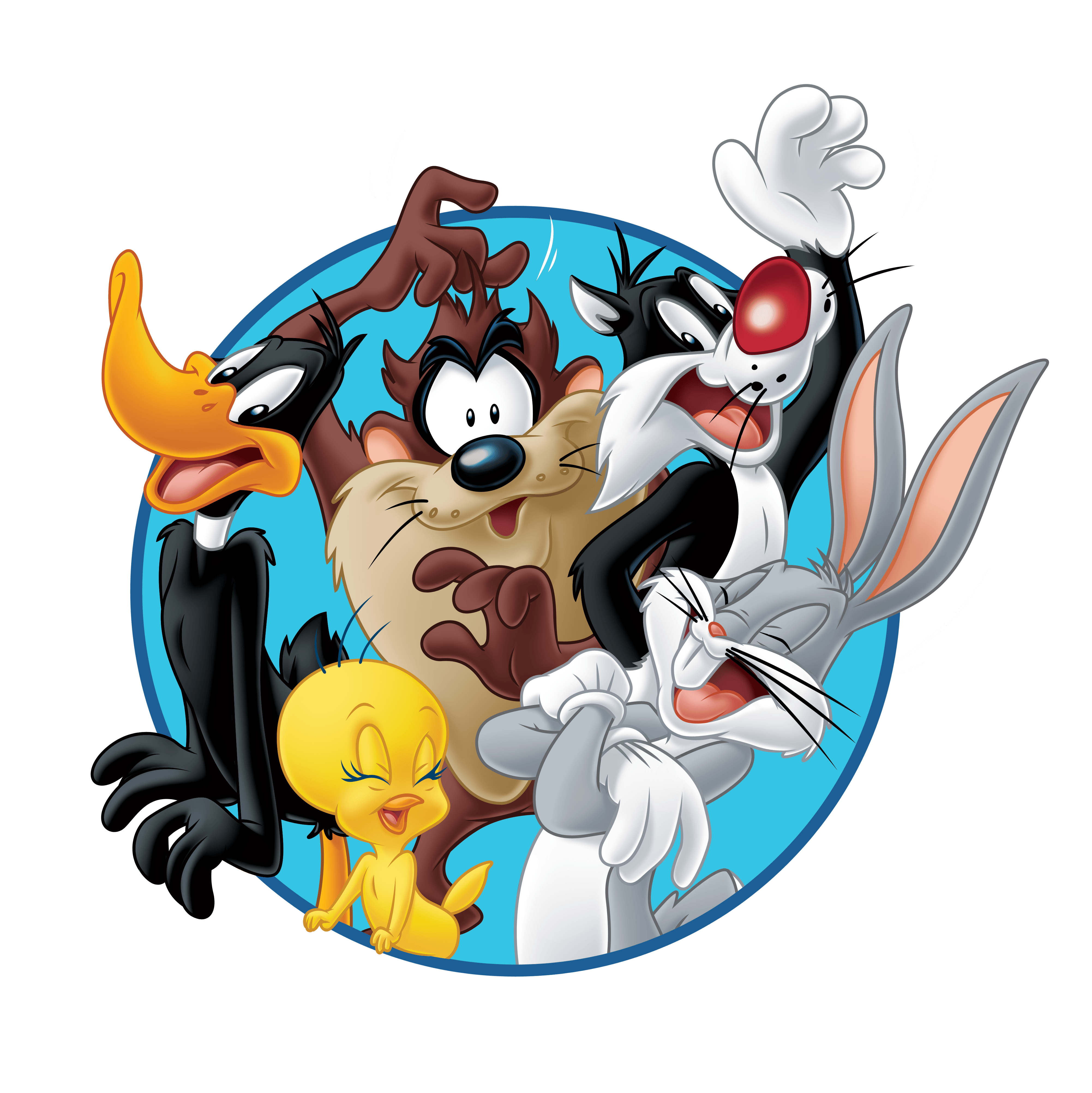 Personaggi Looney Tunes gruppo, Warner Bros, 4004x4006 Full HD Verticale, Smartphone