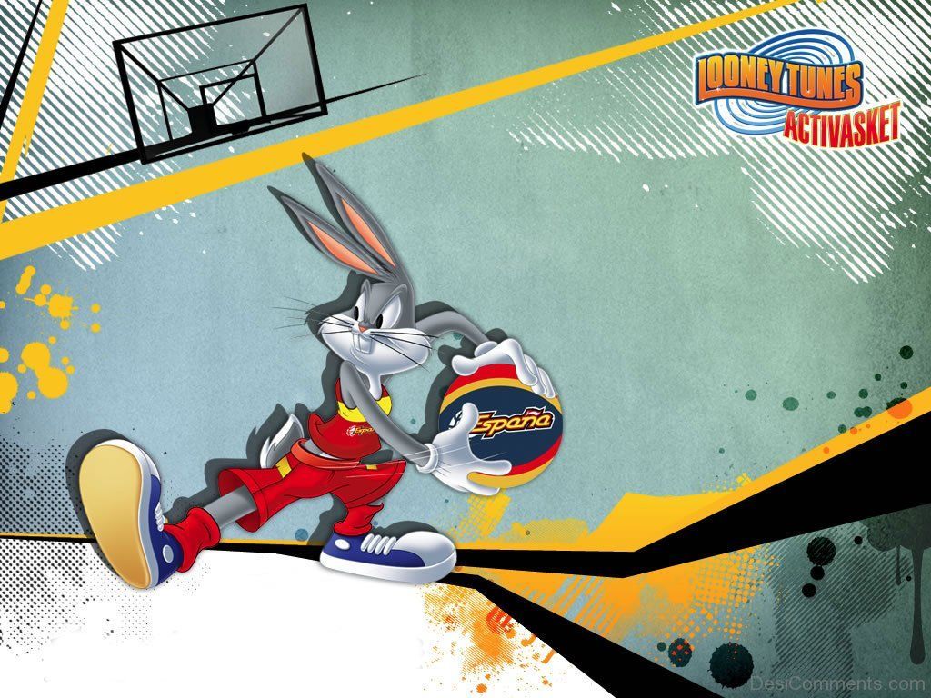 Bugs Bunny basket Looney Tunes, 1024x768 HD, PC Desktop
