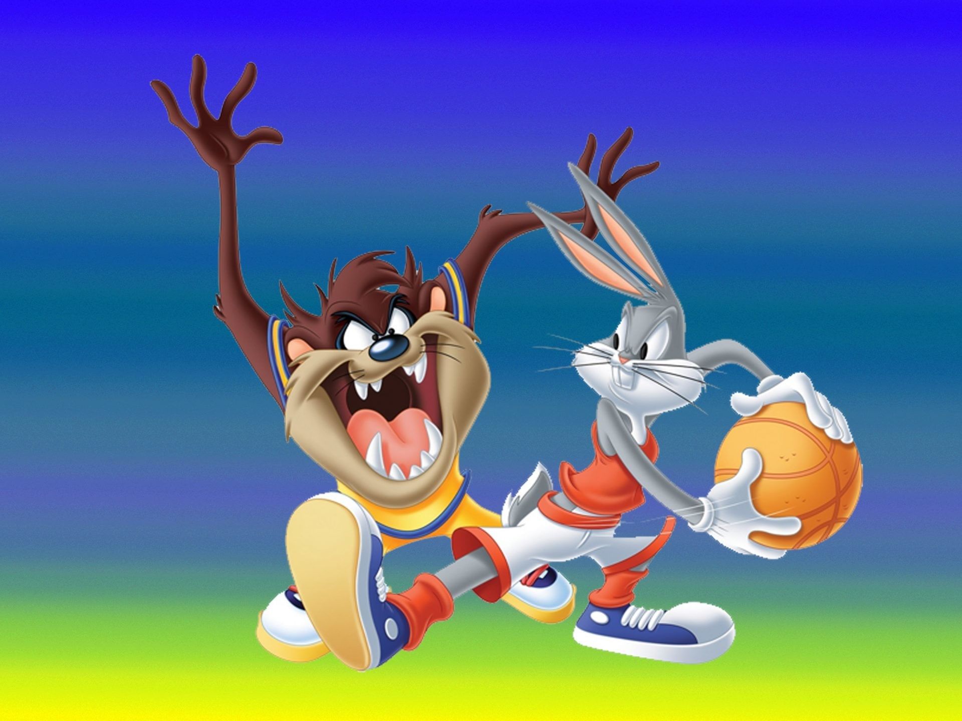 Taz Looney Tunes vortice rosso, 1920x1080 Full HD, PC