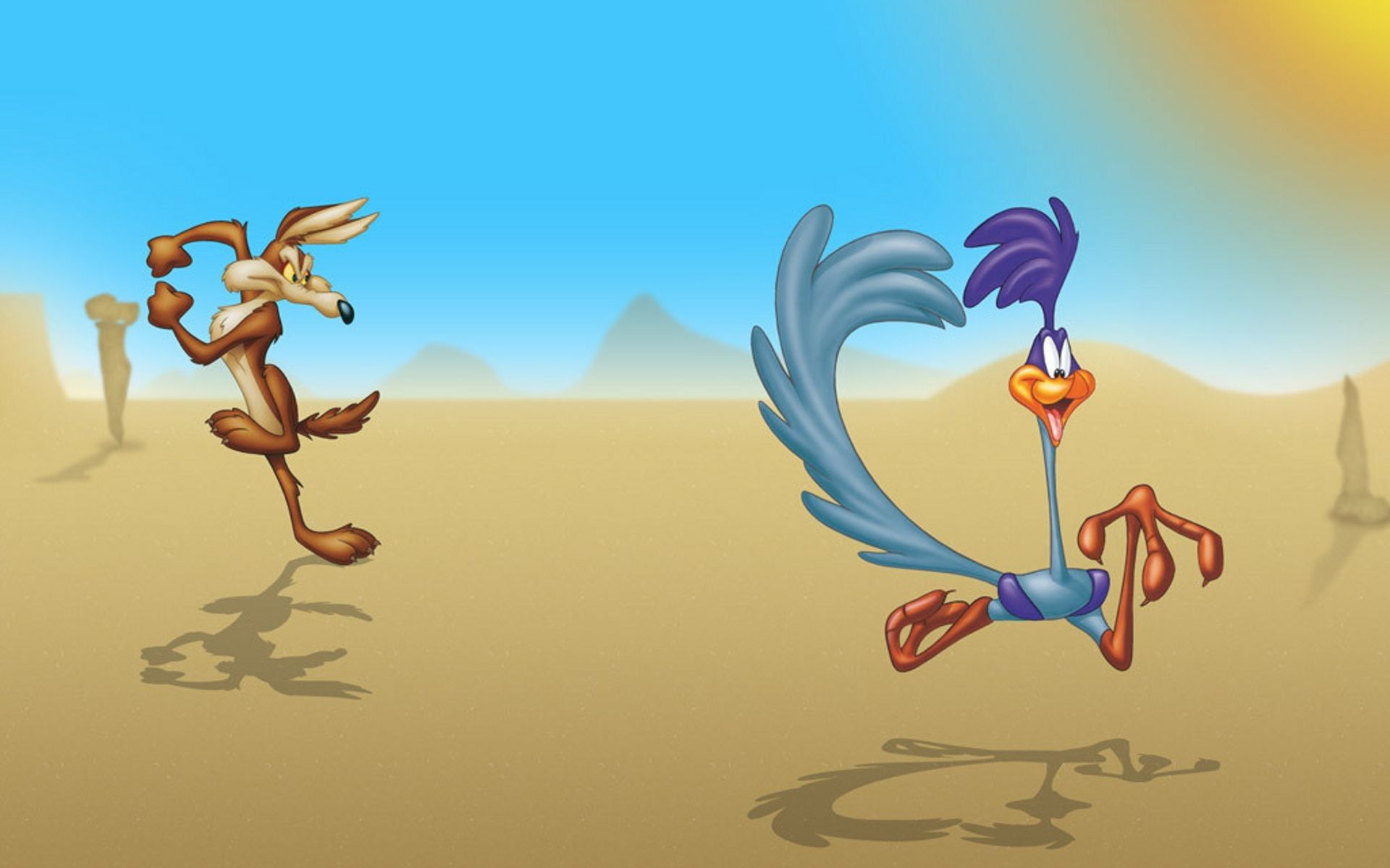 Wile Coyote e Beep Beep, 1920x1200 WUXGA, Monitor Gaming