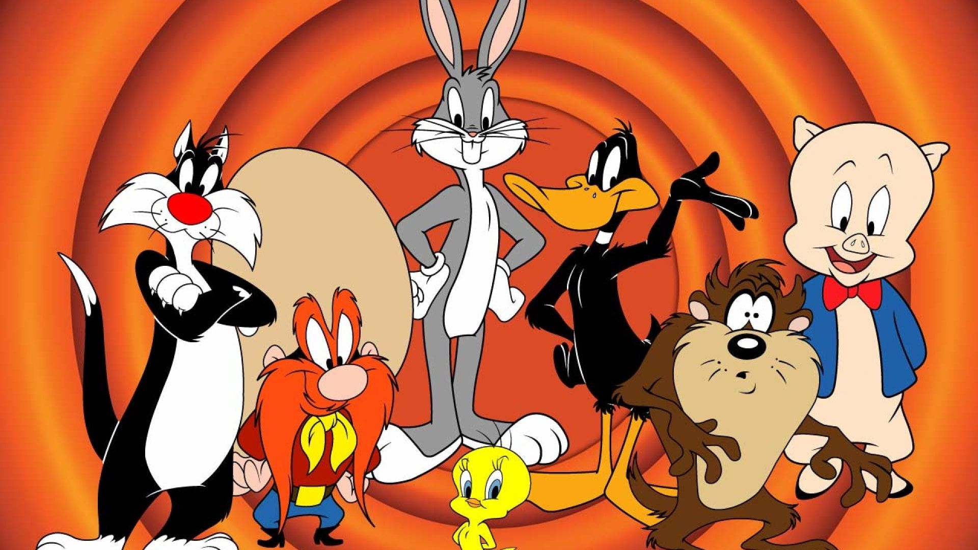 Personaggi Looney Tunes gruppo, 1920x1080 1080p, PC