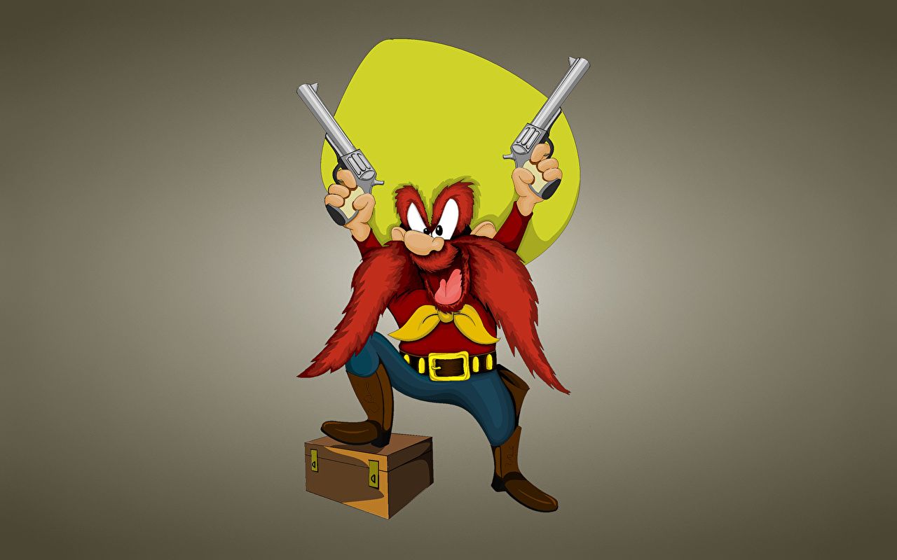 Yosemite Sam con pistole, 1280x800 HD, PC Desktop