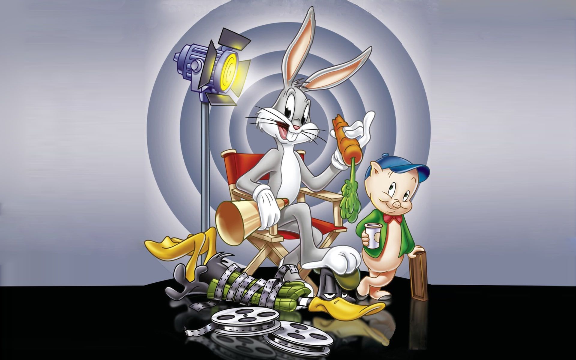 Bugs Bunny e Porky Pig cinema, 1920x1200 Full HD+, PC