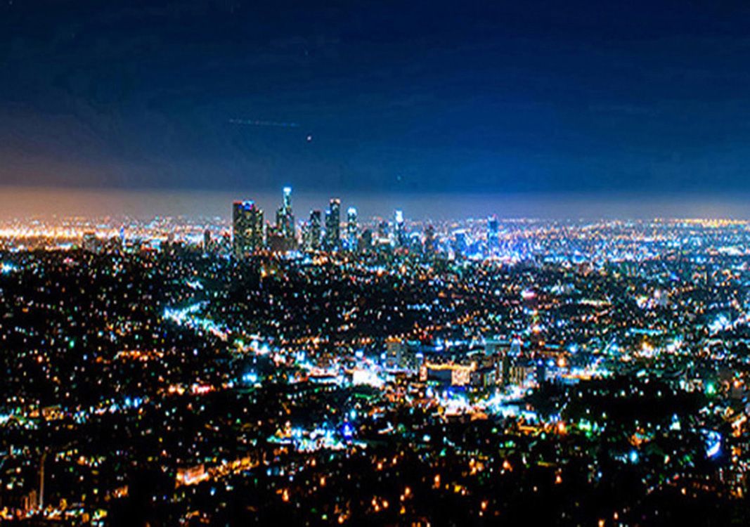 Autostrada vista aerea Los Angeles, 1920x1280 WUXGA, PC Desktop