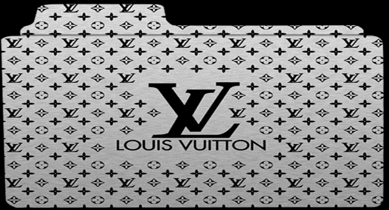 Cartella logo Louis Vuitton, 1350x728 720p, PC