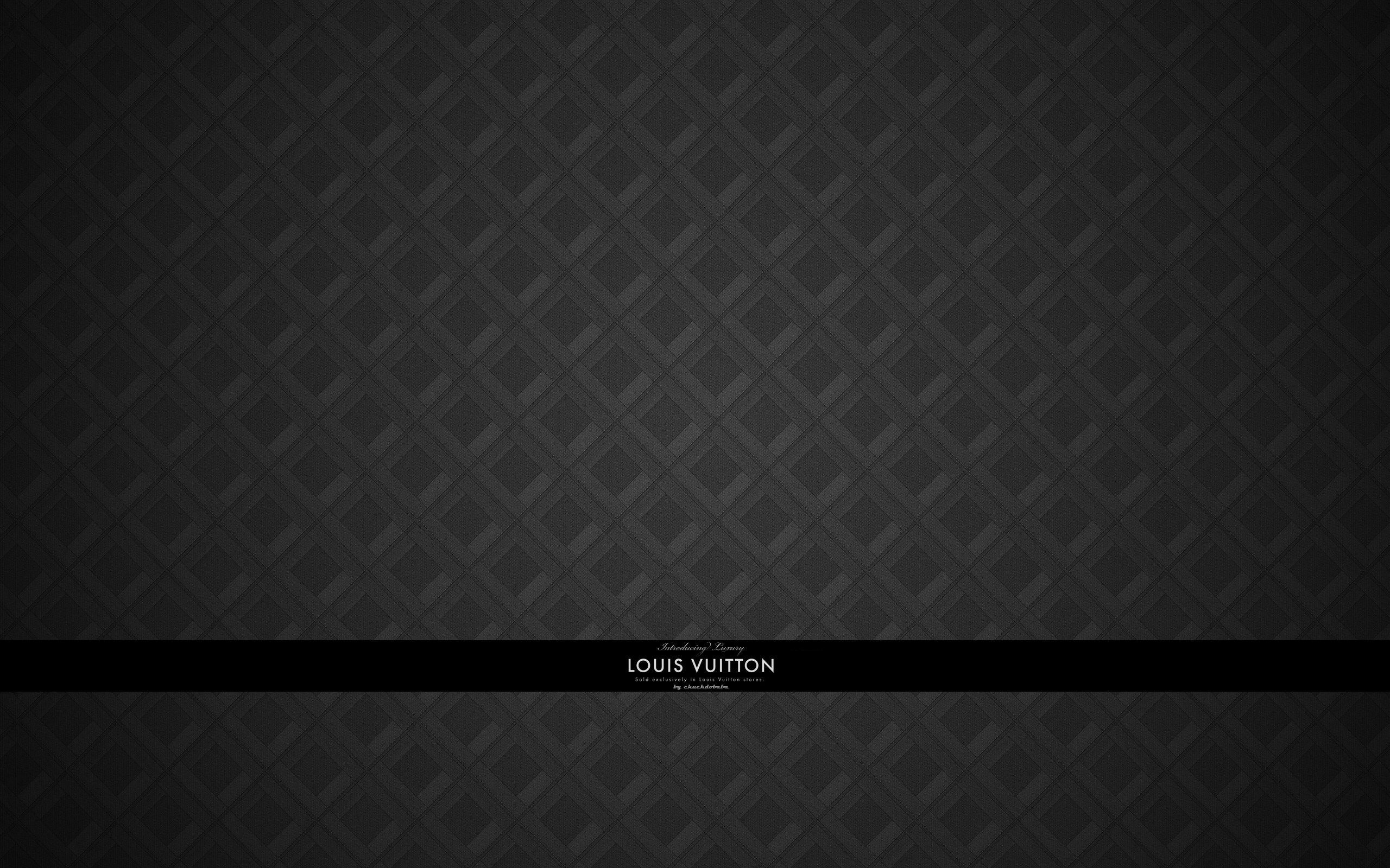 Logo Louis Vuitton su nero, 2560x1600 WQXGA, Desktop