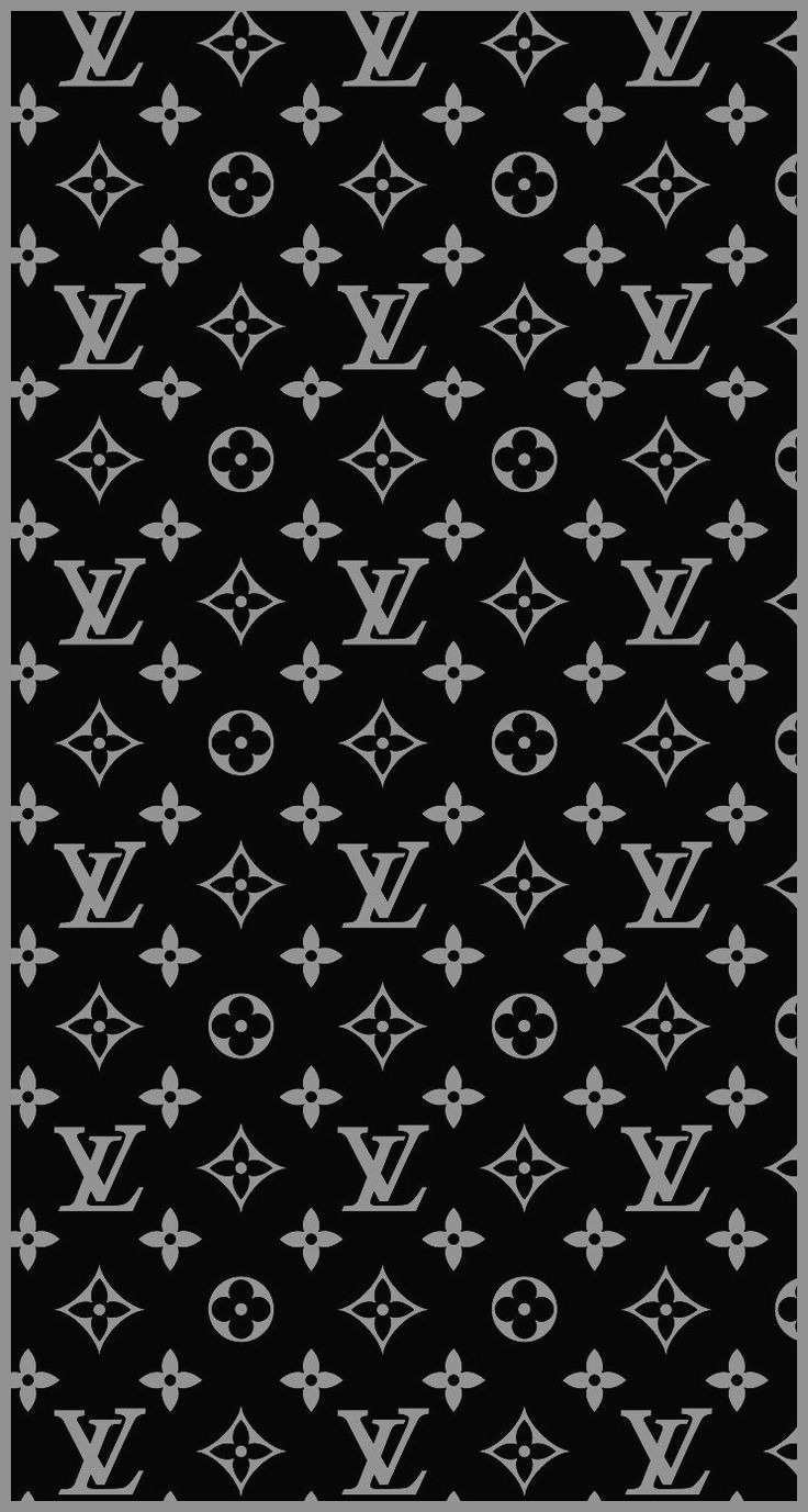 Monogramma Louis Vuitton nero, 736x1377 Full HD Verticale, Smartphone