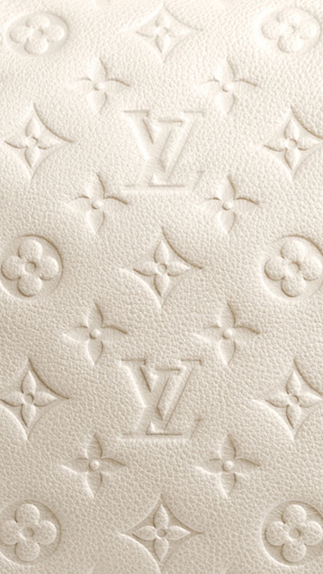 Louis Vuitton monogram bianco, 1080x1920 Full HD Verticale, iPhone