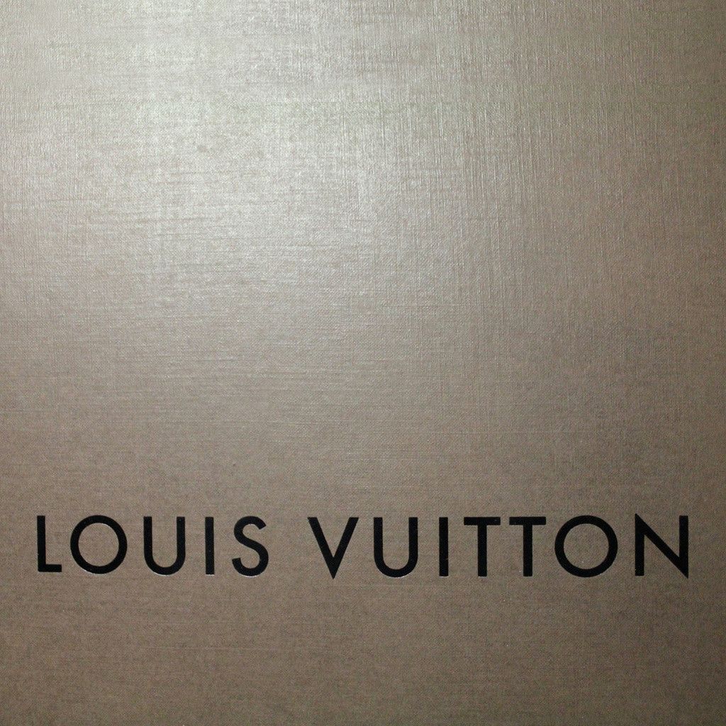Logo Louis Vuitton texture beige, 1024x1024 HD, iMac