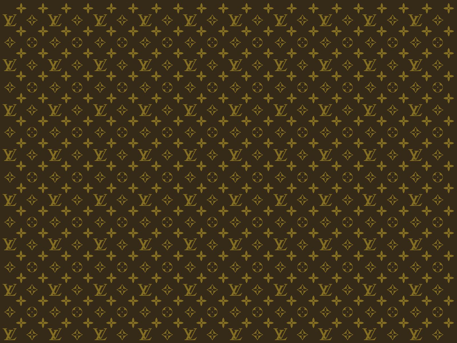 Louis Vuitton monogram pattern marrone, 1600x1200 900p, PC
